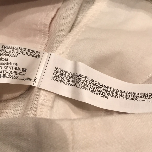 Zara Embroidered Linen Trouser - Picture 16 of 16